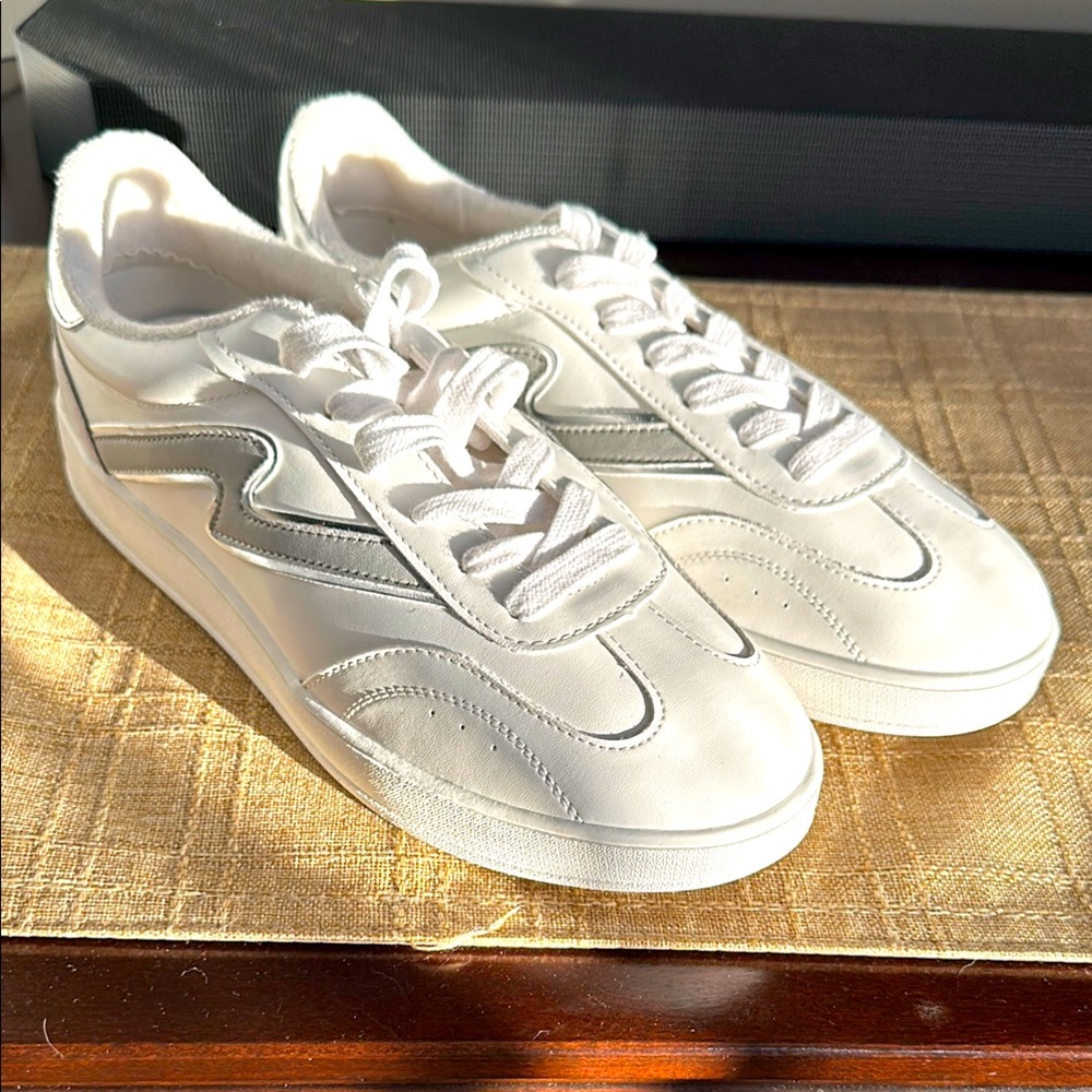 White Madden Girl Sneakers